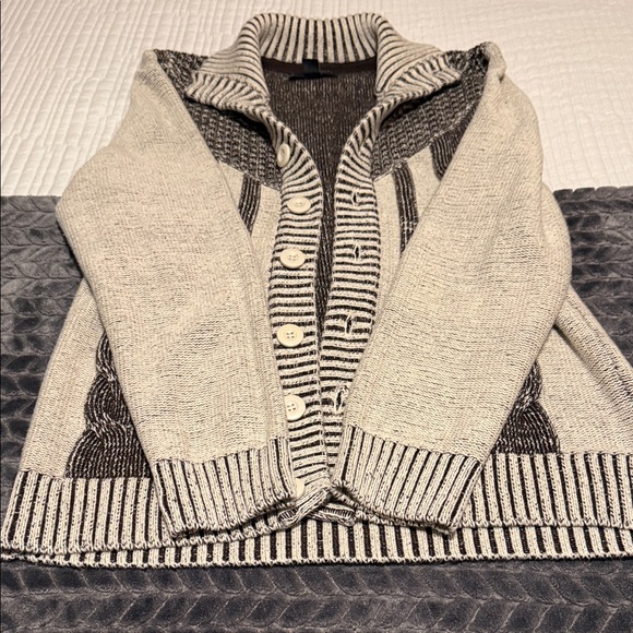 Trash Nouveau Sweaters - Cozy Knit Cardigan with Button Front